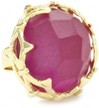 Rachel Leigh Singita Fuchsia Rock Ring, Size 6