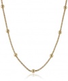 Anne Klein Gold-Tone Mesh Strand Necklace, 42