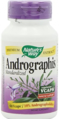 Nature's Way Andrographis Veg-Capsules, 60-Count Nature's Way Andrographis Veg-Capsules, 60-Count