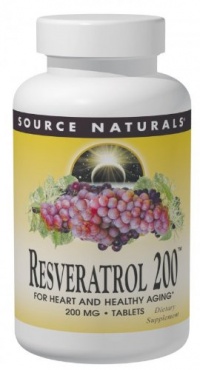 Source Naturals Resveratrol 200mg, 120 Tablets