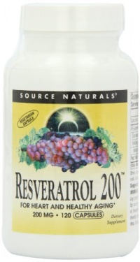 Source Naturals Resveratrol 200mg, 120 VCaps Source Naturals Resveratrol 200mg, 120 VCaps