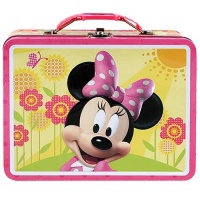 Minnie Mouse Lunch Box - Minnie Mouse Tin Box Minnie Mouse Lunch Box - Minnie Mouse Tin Box