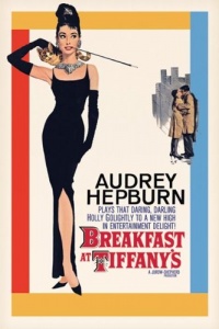 Audrey Hepburn-Breakfast at Tiffany's One Sheet, Movie Poster Print, 24 by 36-Inch