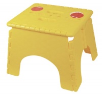 B&R Plastics 101-6Y-YELLOW EZ Foldz Step Stool B&R Plastics 101-6Y-YELLOW EZ Foldz Step Stool