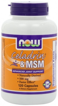 NOW Foods Celadrin and Msm, 120 Capsules / 500mg NOW Foods Celadrin and Msm, 120 Capsules / 500mg