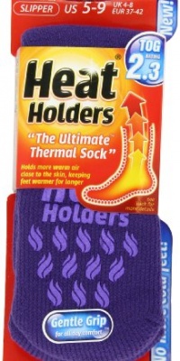 Heat Holders Ladies Slipper Heat Holders, Lavendar, US Shoe Size 5-9 Heat Holders Ladies Slipper Heat Holders, Lavendar, US Shoe Size 5-9