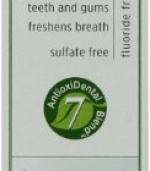 Nature's Gate Natural Toothpaste, Creme de Peppermint, 6-Ounce Tubes (Pack of 6)