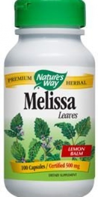 Nature's Way Melissa Lemon Balm, 100 Capsules (Pack of 2) Nature's Way Melissa Lemon Balm, 100 Capsules (Pack of 2)