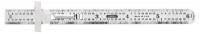 General Tools 300/1 6-Inch Flex Precision Stainless Steel Rule General Tools 300/1 6-Inch Flex Precision Stainless Steel Rule