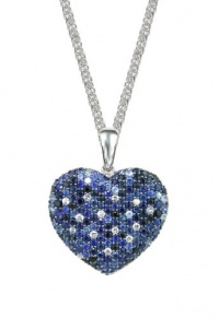 Effy Jewlery Balissima Blue Sapphire Large Heart Pendant, 3.75 TCW