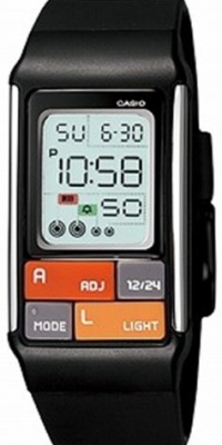 Casio Women's LDF50-1CF Pop Tone Black Digital Watch Casio Women's LDF50-1CF Pop Tone Black Digital Watch