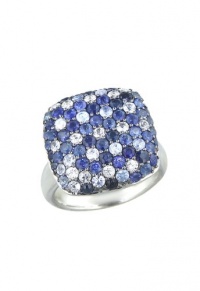 Effy Jewlery Balissima Splash Blue Sapphire Ring, 3.20 TCW Ring size 7