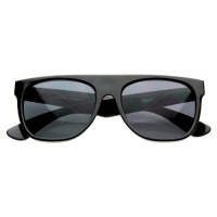 Modern Retro Flat-Top Aviator Style Sunglasses Super Flat Clean Shades Modern Retro Flat-Top Aviator Style Sunglasses Super Flat Clean Shades