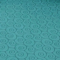 Peacock Blue Matching Crib Sheet by Bananafish Peacock Blue Matching Crib Sheet by Bananafish