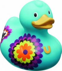 Bud Rubber Luxury Duck Bath Tub Toy, Bloom Bud Rubber Luxury Duck Bath Tub Toy, Bloom