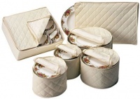 China Storage - Padded Cotton 6 Piece Set (Natural) (6 Piece Set) China Storage - Padded Cotton 6 Piece Set (Natural) (6 Piece Set)
