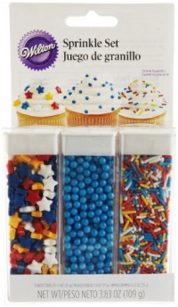 Wilton 710-2082 Primary Sprinkle Set, 3.83-Ounce Wilton 710-2082 Primary Sprinkle Set, 3.83-Ounce