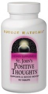 Source Naturals St. John's Positive Thoughts, 90 Tablets Source Naturals St. John's Positive Thoughts, 90 Tablets
