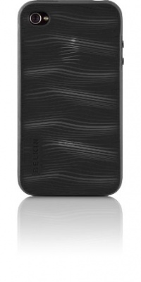 Belkin Grip Graphix Silicone Sleeve for iPhone 4 - Black Pearl/Clear Belkin Grip Graphix Silicone Sleeve for iPhone 4 - Black Pearl/Clear