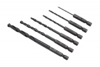 TEKTON 7281 Quick Change Hex Shank HSS Drill Bit Set, 6-Piece TEKTON 7281 Quick Change Hex Shank HSS Drill Bit Set, 6-Piece