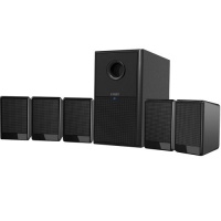 Coby CSP97 300 Watts 5.1-Channel Speaker System, Black Coby CSP97 300 Watts 5.1-Channel Speaker System, Black