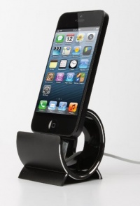 Sinjimoru ALUMINUM Sync Stand Dock Cradle Holder with USB Cable for iPhone 5, 5S, 5C, 4, 4S, 3G, 3GS, iPad Mini and iPod (BLACK ALUMINUM) Sinjimoru ALUMINUM Sync Stand Dock Cradle Holder with USB Cable for iPhone 5, 5S, 5C, 4, 4S, 3G, 3GS, iPad Mini and iPod (BLACK ALUMINUM)