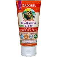 Badger - Active Kids Sunscreen Cream Tangerine & Vanilla 30 SPF - 2.9 oz. Badger - Active Kids Sunscreen Cream Tangerine & Vanilla 30 SPF - 2.9 oz.