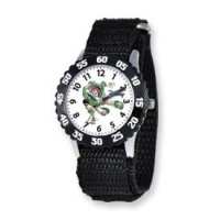 Disney Toy Story Kids Buzz Lightyear Velcro Band Time Teacher Watch Disney Toy Story Kids Buzz Lightyear Velcro Band Time Teacher Watch