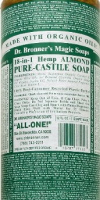 Dr. Bronner's Almond Soap 32oz Dr. Bronner's Almond Soap 32oz