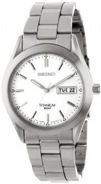 Seiko Men's SGG705 Titanium Case and Bracelet Watch