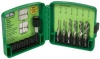 Greenlee DTAPKITM M3-M10 6-Piece Combination Drill and Tap Set