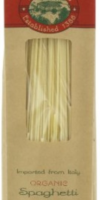 Montebello Organic Spaghetti, Italian Macaroni, 16-Ounce Bag (Pack of 5)