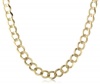 Men's 14k Yellow Gold 5.9mm Cuban Chain Necklace, 22