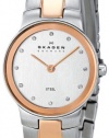 Skagen Women's 430SSRX Denmark White Dial Watch