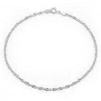 Bling Jewelry Sterling Silver Anklet Singapore Chain Ankle Bracelet Bling Jewelry Sterling Silver Anklet Singapore Chain Ankle Bracelet