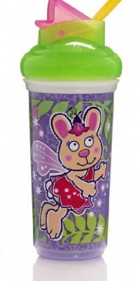 Munchkin Active Animals Insulated Straw Cup, 9 Ounce, Colors May Vary Munchkin Active Animals Insulated Straw Cup, 9 Ounce, Colors May Vary
