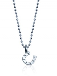 Alex Woo Mini Addition Horseshoe Chain in Sterling Silver Pendant Necklace , 16 Alex Woo Mini Addition Horseshoe Chain in Sterling Silver Pendant Necklace , 16