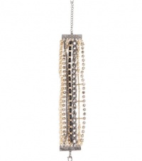 G by GUESS Women's Gold-Tone Multi-Chain Bracelet, HEMATITE G by GUESS Women's Gold-Tone Multi-Chain Bracelet, HEMATITE