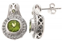 CleverEve Designer Series Sterling Silver Earrings w/ Bezel Set Round Genuine Yellow Citrine Center & Small Citrine Pave All Around & White Topaz Bezel Bail CleverEve Designer Series Sterling Silver Earrings w/ Bezel Set Round Genuine Yellow Citrine Center & Small Citrine Pave All Around & White Topaz Bezel Bail