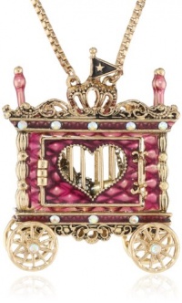 Betsey Johnson A Day at the Zoo Lion Cage Long Pendant Necklace, 35 Betsey Johnson A Day at the Zoo Lion Cage Long Pendant Necklace, 35