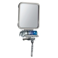 InterDesign Forma Suction Fog Free Mirror Center InterDesign Forma Suction Fog Free Mirror Center
