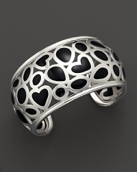 Bold sterling silver cuff by Roberto Coin. Bold sterling silver cuff by Roberto Coin.