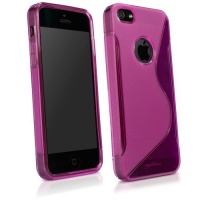 BoxWave Apple iPhone 5 DuoSuit - Slim-Fit Ultra Durable TPU Case with Stylish S Design on Back - Apple iPhone 5 Cases and Covers (Cosmo Pink) BoxWave Apple iPhone 5 DuoSuit - Slim-Fit Ultra Durable TPU Case with Stylish S Design on Back - Apple iPhone 5 Cases and Covers (Cosmo Pink)