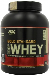 Optimum Nutrition 100% Whey Gold Standard, French Vanilla Creme, 5 Pound Optimum Nutrition 100% Whey Gold Standard, French Vanilla Creme, 5 Pound