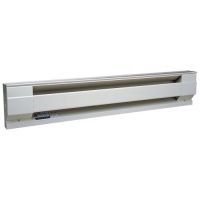 Cadet Manufacturing 09954 240-Volt White Baseboard Hardwire Electric Zone Heater, 1000-Watt, 48-Inch