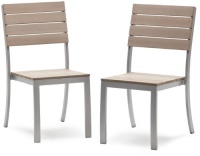 Strathwood Brook Dining Armless Chair, Set of 2 Strathwood Brook Dining Armless Chair, Set of 2