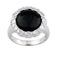 Sterling Silver Black Onyx Ring Sterling Silver Black Onyx Ring