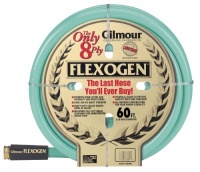 Gilmour 10 Series 8 Ply Flexogen Hose 5/8 Inch x 60 Feet 10-58060 Green Gilmour 10 Series 8 Ply Flexogen Hose 5/8 Inch x 60 Feet 10-58060 Green