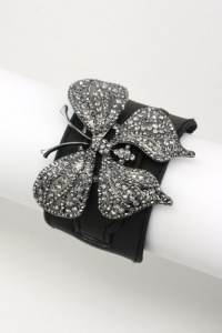 Trendy Fashion Jewelry - Butterfly Leather Bracelet - By Fashion Destination (Hematite) | Free Shipping Trendy Fashion Jewelry - Butterfly Leather Bracelet - By Fashion Destination (Hematite) | Free Shipping