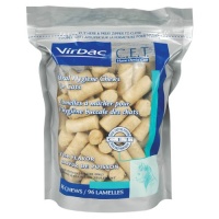 C.E.T. Enzymatic Oral Hygiene Chews for Cats, Fish-Flavored, 96 Chews C.E.T. Enzymatic Oral Hygiene Chews for Cats, Fish-Flavored, 96 Chews
